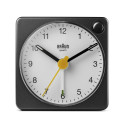 Braun BC 02 XBW quartz alarm black / white with light switch