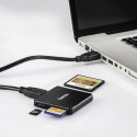 Hama USB-3.0 Multi Card Reader SD MicroSD CF black