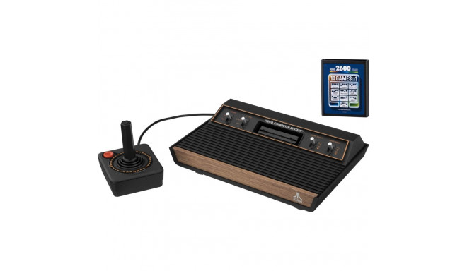 ATARI 2600+ koos juhtpuldiga ja 10 mängu