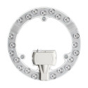 AVIS II LED valguspaneel LED 18W, 1800lm, 4000K, Ø 176