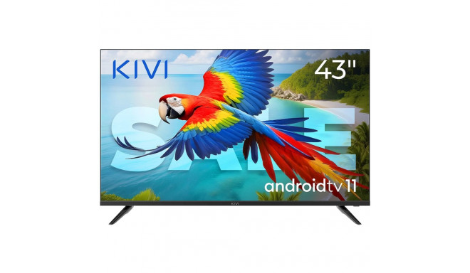 43", UHD, Android TV 11, White, 1920x1080, 60 Hz, AV1, Sound 2x12W, 53 kWh/1000h, Energy G, WiFi5G, 