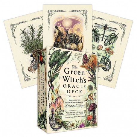Oracle Cards Green Witch's Adams Media