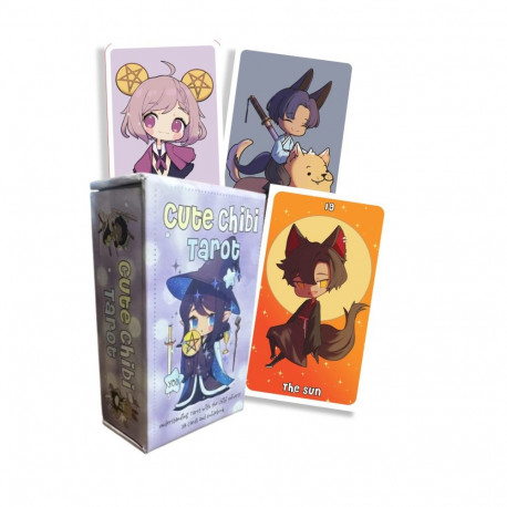 Tarot Cards Cute Chibi Rock Point Press