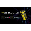 Battery NITECORE 16340 NL169R 950mAh USB-C
