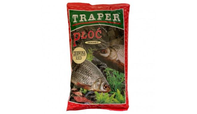 Groundbait TRAPER Sekret Roach raudona 1kg