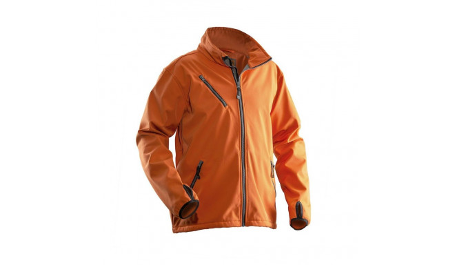 Jobman Practical softshell jakk 1201 oranž 3XL