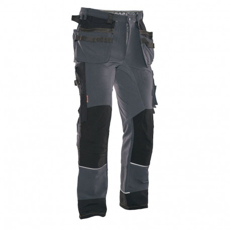 Jobman stretch vööpüksid ripptaskutega 2191 hallid 46