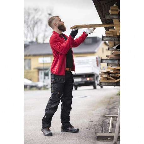 Jobman Practical vööpüksid ripptaskutega 2322 must 44
