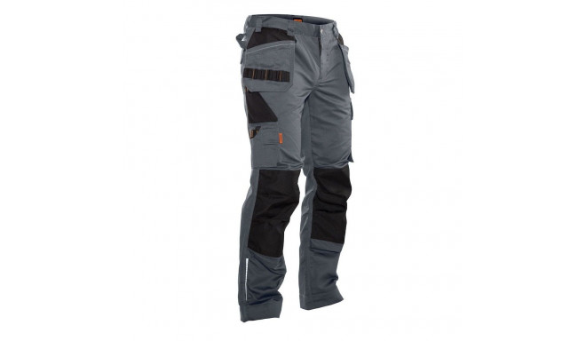 Jobman Practical vööpüksid ripptaskutega 2322 hall/must 56