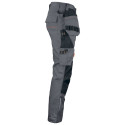 Jobman Practical vööpüksid ripptaskutega 2322 hall/must 52