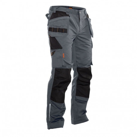 Jobman Practical vööpüksid ripptaskutega 2322 hall/must 46