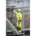 Jobman Practical ripptaskutega vööpüksid 2377 Hi-Vis kollane 46