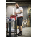 Jobman Practical lühikesed püksid ripptaskutega 2722 must 58