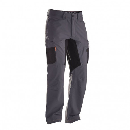 Jobman stretch vööpüksid 2194 hallid 56