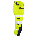 Jobman ripptaskutega 3/4 vööpüksid 2217 Hi-Vis kollane 54