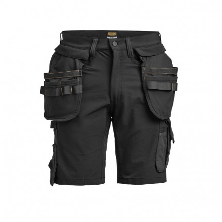 Jobman ripptaskutega stretch lühikesed püksid must 2397 54