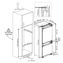 Integreeritav külmik Beko BCNA275E4FN