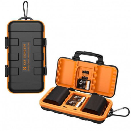 K&F Concept Battery & Card Case for memory cards and batteries
