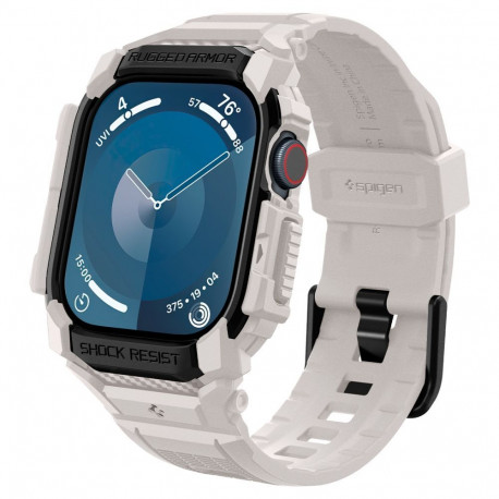 SPIGEN RUGGED ARMOR ”PRO” APPLE WATCH 10 / 11 (46 MM) DUNE BEIGE