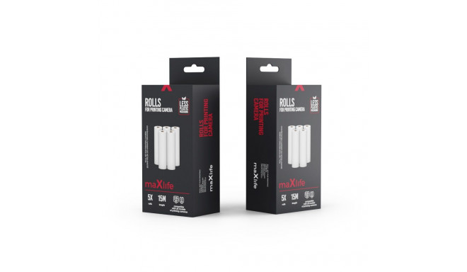 Maxlife roll set for printing camera