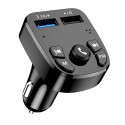 Jellico F10 Bluetooth 5.0 FM / MP3 Трансмиттер + Авто быстрая зарядка с 2x USB QC 3.0 3.1A LED Черны