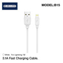 Jellico B15 Vastupidav-Pehme iPhone & iPad Lightning to USB Andme- ja Kiire 3.1A Laadija Kaabel 1m V