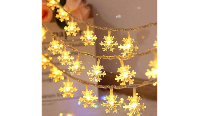 DA324 LAMPKI CHOINKOWE LED 3M PŁATKI