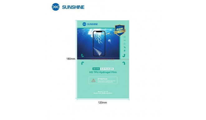 - SUNSHINE SS-075 Hydrogel Films for Smartphones Pack 50 pcs