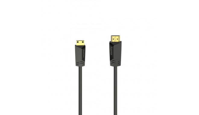 Hama 00205015 High Speed HDMI Cable, Plug Type-A - Plug Type-C (Mini), Ethernet 1.5m