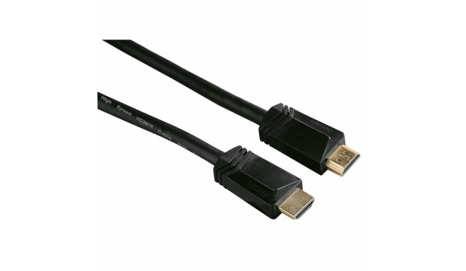 Hama 00122105 High Speed HDMI Cable, plug - plug Ethernet gold-plated 3m