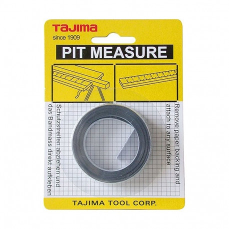 Tajima kleebitav mõõdulint 2m x 13mm, skaala V-P