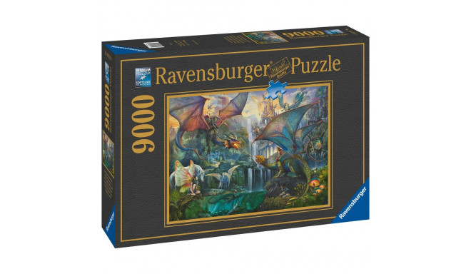 Ravensburger pusle 9000 tk Draakonite mets