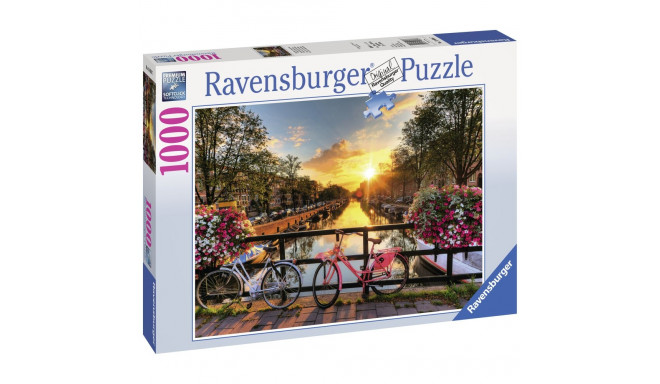 Ravensburger pusle 1000 tk Jalgrattad Amsterdamis