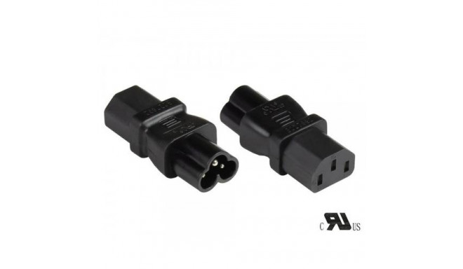 Alcasa PA-0630S power plug adapter C6 C13 Black