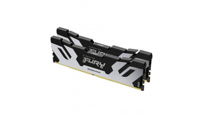 Kingston Technology FURY 96GB 6400MT/s DDR5 CL32 DIMM (Kit of 2) Renegade Silver XMP