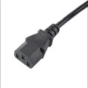 Akyga AK-PC-05 Black 5 m CEE7/7 IEC C13