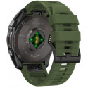 Tech-Protect kellarihm Silicone Garmin fenix 5/6/6 Pro/7/E/8 47mm, military green