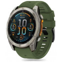 Tech-Protect kellarihm Silicone Garmin fenix 5/6/6 Pro/7/8/E 47mm, military green