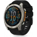 Tech-Protect watch strap Silicone Garmin fenix 5/6/6 Pro/7/8/E 47mm, black