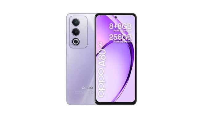 OPPO A80 5G 16.9 cm (6.67&quot;) Dual SIM Android 14 USB Type-C 8 GB 256 GB 5100 mAh Purple