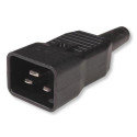 Techly Rack 19&quot; PDU 12 VDE outputs with C20 plug and Switch