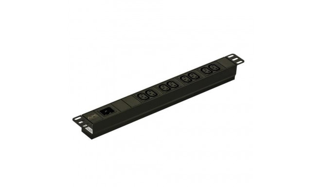 APC Easy Rack PDU, Basic, 1U, 1 Phase, 3.7kW, 230V, 16A, 8 x C13 outlets, IEC60320 C20 inlet