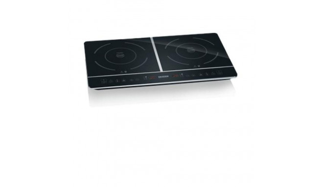 Severin DK 1031 hob Black Countertop Zone induction hob 2 zone(s)