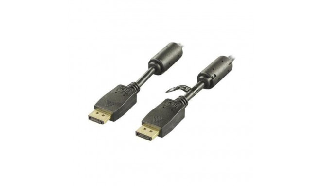 Deltaco DP-1050 DisplayPort cable 5 m Black