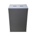 Extralink Rackmount cabinet 18U 600x450 Gray wall mounted