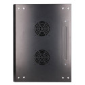 Extralink Rackmount cabinet 9U 600x450 Black wall mounted