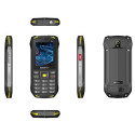 Aligator R40 eXtremo 6.1 cm (2.4&quot;) 150 g Black, Yellow Feature phone