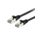 Equip Cat.6A S/FTP Patch Cable, 30m, Black