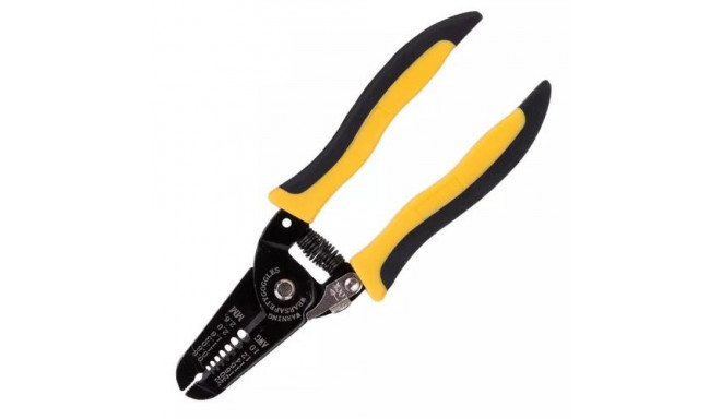 Deli Tools EDL2607 cable stripper Black, Yellow