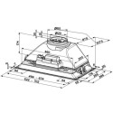 FABER S.p.A. Inka ICH SS A70 Built-in Stainless steel 390 m³/h B